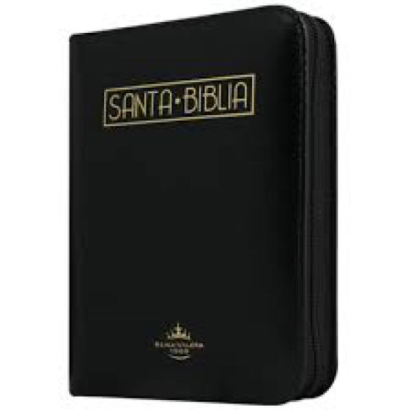 BIBLIA REINA VALERIA 1960 C/CIERRE NEGRA