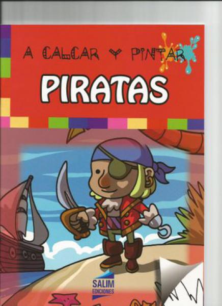 A CALCAR Y PINTAR PIRATAS