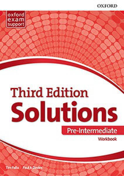 SOLUTION PRE-INTERMEDIATE WB - 3ºED