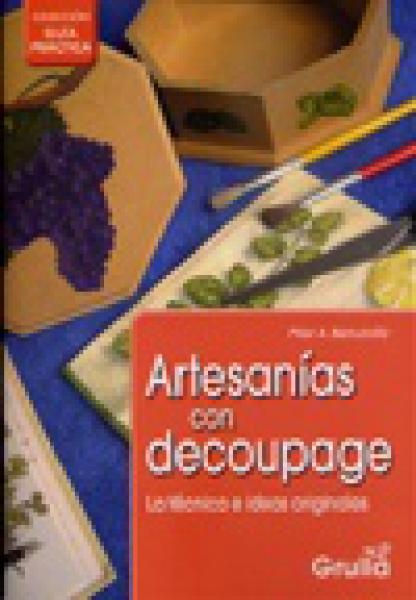 ARTESANIAS CON DECOUPAGE