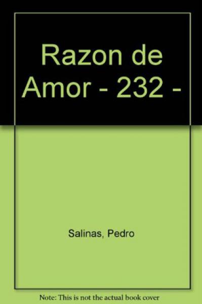 RAZON DE AMOR