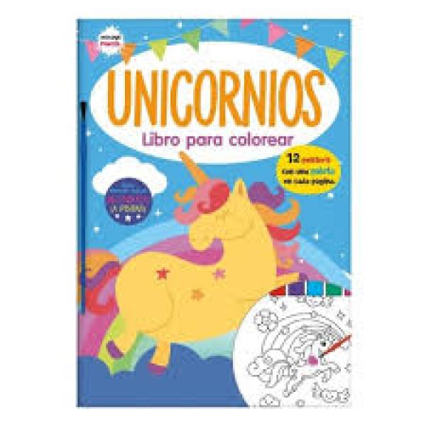 UNICORNIOS LIBRO PARA COLOREAR