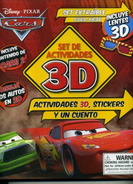 CARS 2:SET DE ACTIVIDADES 3D