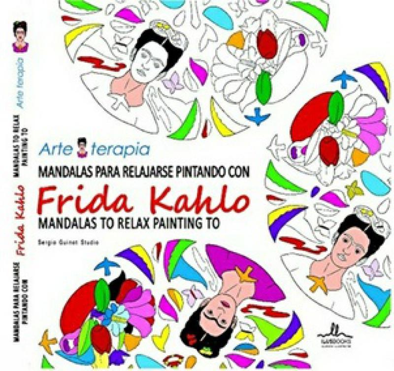 MANDALAS PARA RELAJARSE FRIDA KAHLO