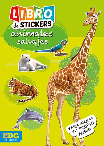 ANIMALES SALVAJES - LIBRO DE STICKERS