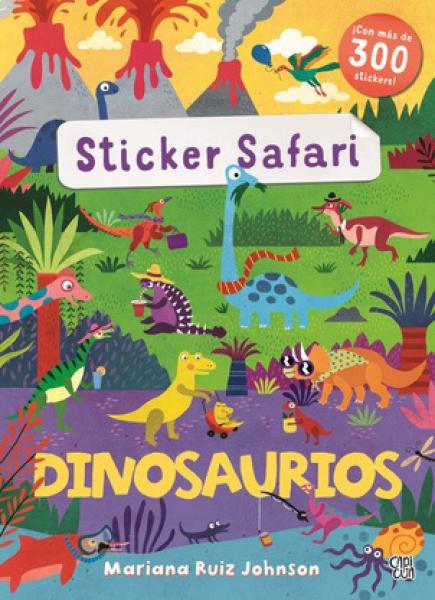 STICKERS SAFRI - DINOSAURIOS