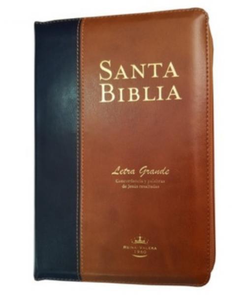 SANTA BIBLIA - LETRA GRANDE C/CIERRE