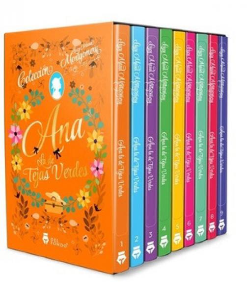 ANA DE LAS TEJAS VERDES ( BOX 9 LIBROS )