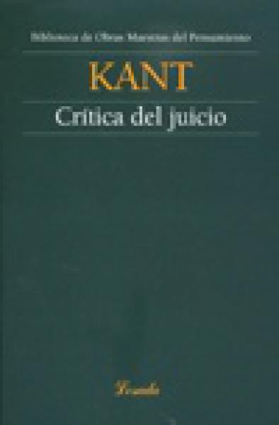 CRITICA DEL JUICIO