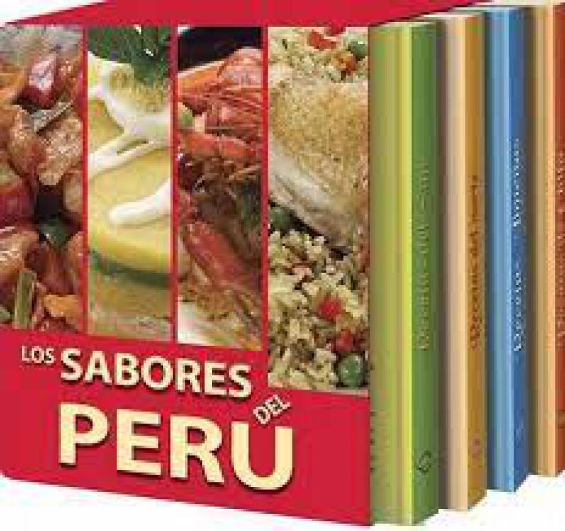 LOS SABORES DEL PERU( BOX 4 LIBROS )