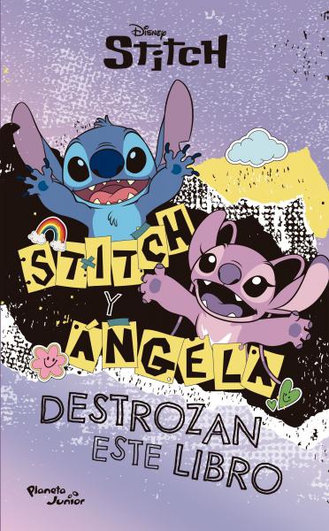 STITCH Y ANGELA DESTROZAN ESTE LIBRO