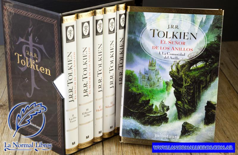 TOLKIEN - ESTUCHE 6 VOLUMENES + MAPA