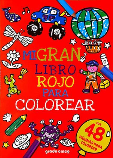 MI GRAN LIBRO ROJO COLOREAR 1