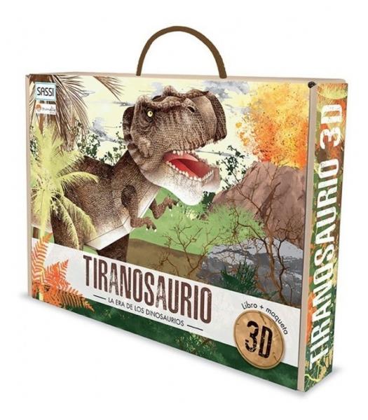 TIRANOSAURIO (LIBRO + MAQUETA 3D)