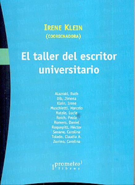 EL TALLER DEL ESCRITOR UNIVERSITARIO