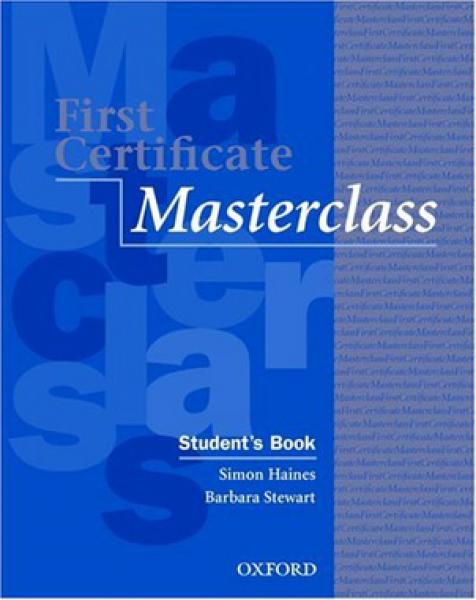 FIRST CERTIFICATE MASTERCLASS (NEW)SB