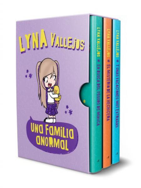 UNA FAMILIA ANORMAL (PACK 3 LIBROS )