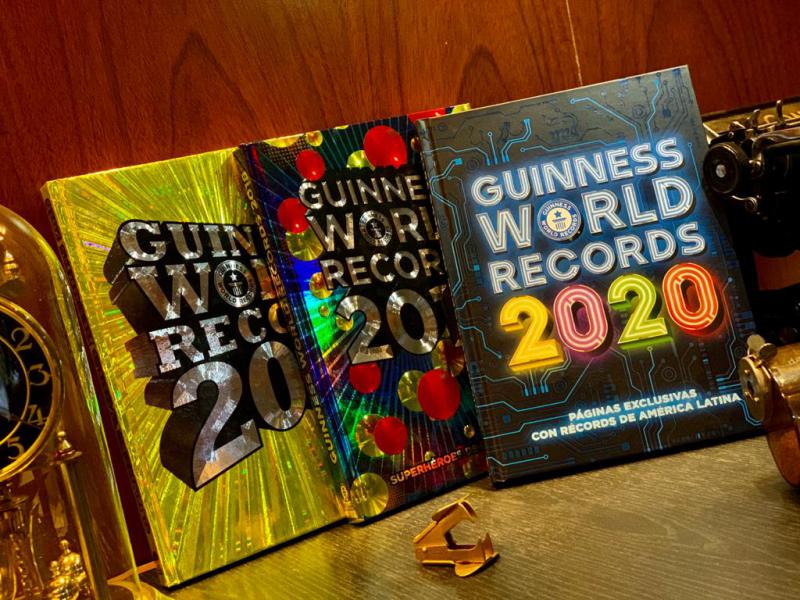 GUINNESS WORLD RECORDS 2020+2018+2016