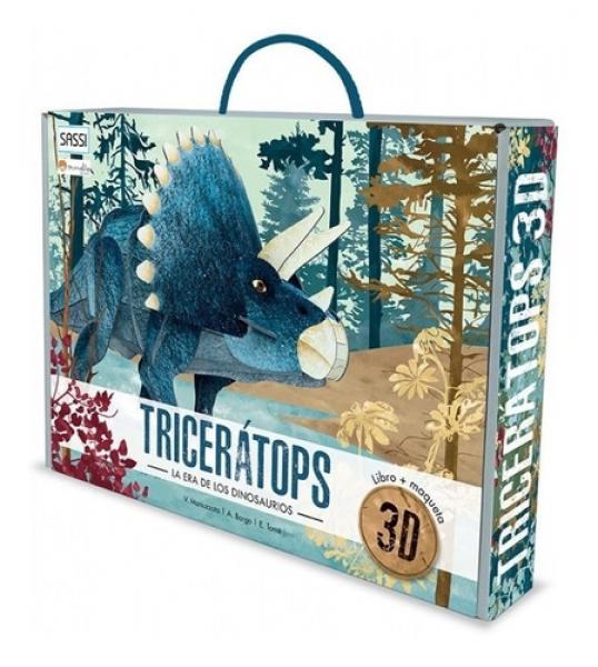 TRICERATOPS (LIBRO + MAQUETA 3D)