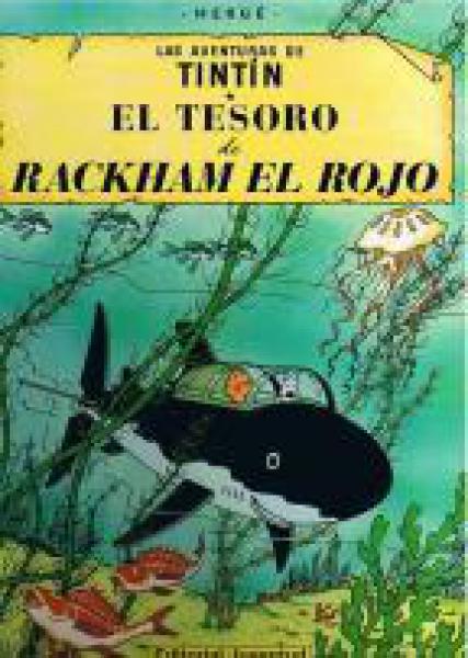 TINTIN-EL TESORO DE RACKHAM EL ROJO