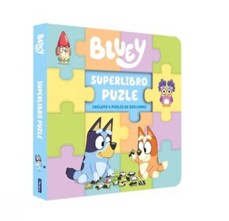 BLUEY - LIBRO DE ROMPECABEZAS