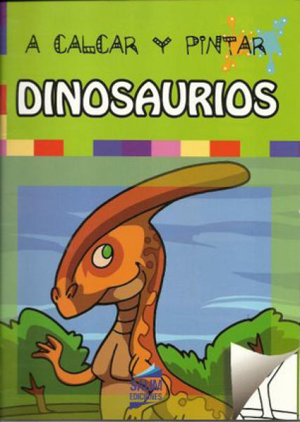 A CALCAR Y PINTAR DINOSAURIOS