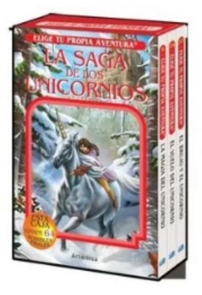 LA SAGA DE LOS UNICORNIOS - ( BOX X 3)