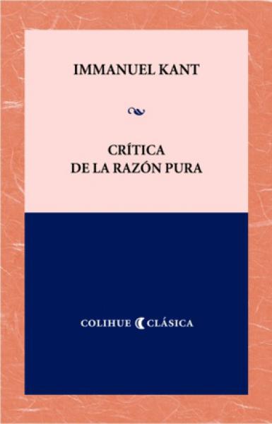 CRITICA DE LA RAZON PURA