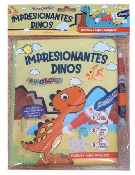 IMPRESIONANTES DINOS - AQUACOLORES
