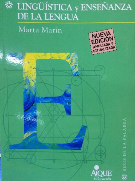 LINGUISTICA Y ENSEÑANZA DE LA LENGUA