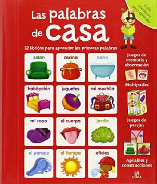 LAS PALABRAS DE CASA 12 LIBRITOS DE CART