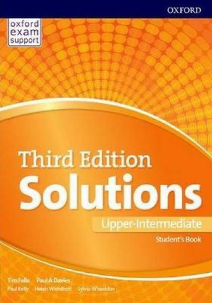SOLUTIONS UPPER-INTERMEDIATE SB 3ºED