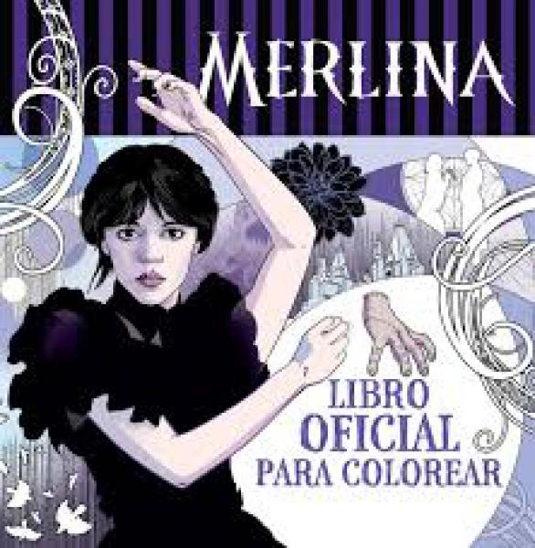 MERLINA - LIBRO OFICIAL PARA COLOREAR
