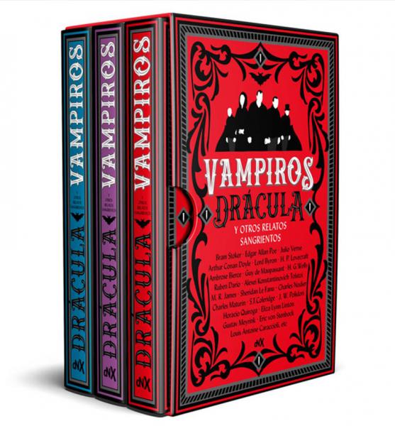 VAMPIROS CAJA 3 TOMOS DRACULA Y OTROS RE