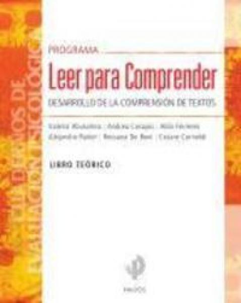 PROGRAMA LEER PARA COMPRENDER-LIBRO TEOR