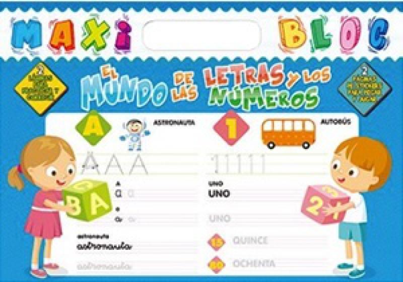 MAXI BLOC - EL MUNDO DE LAS LETRAS Y NUM