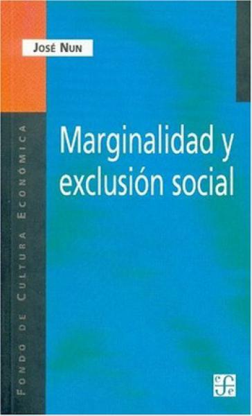 MARGINALIDAD Y EXCLUSION SOCIAL