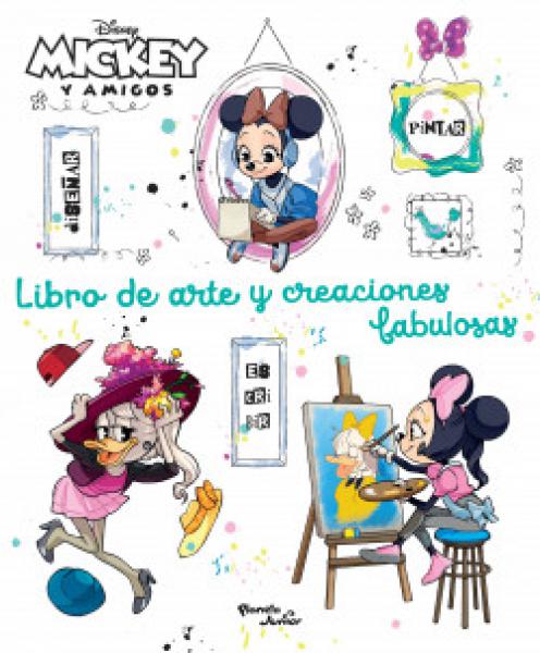 MINNIE Y AMIGOS LIBRO DE ARTE Y CREACION