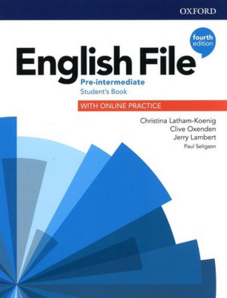 ENGLISH FILE PRE INTERMEDIATE SB 4ED