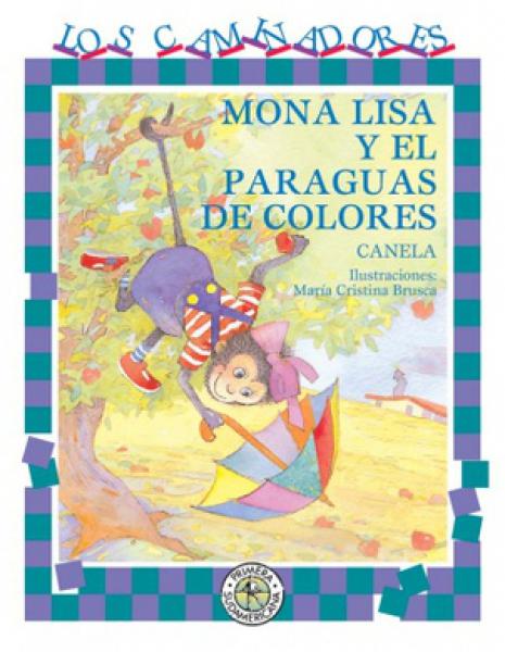 MONA LISA Y EL PARAGUAS DE COLORES