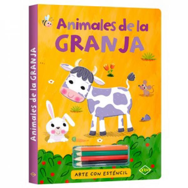 ANIMALES DE LA GRANJA ARTE ESTENCIL + LA