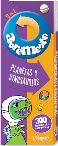 ABREMENTE 2 EN 1 - PLANETAS Y DINOSAURIO