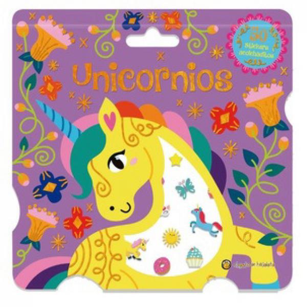 UNICORNIOS STICKERS ACOLCHADITOS
