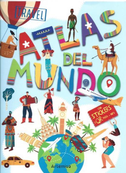 ATLAS DEL MUNDO ( CON STICKERS Y QR )