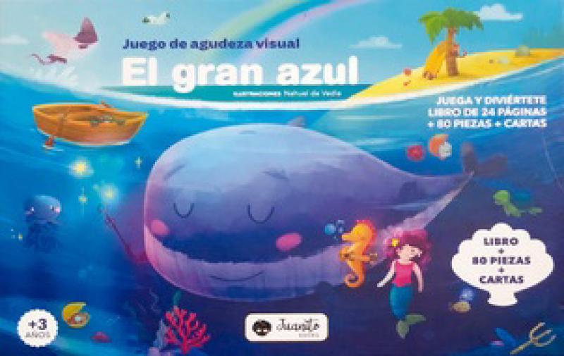 EL GRAN AZUL ( LIBRO + PIEZAS + CARTAS)