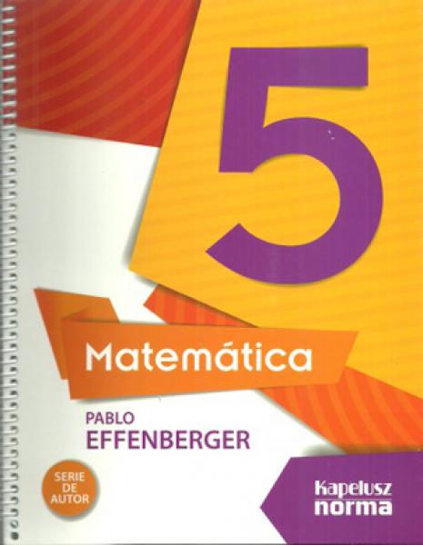 MATEMATICA 5 (SERIE DE AUTOR) 2016