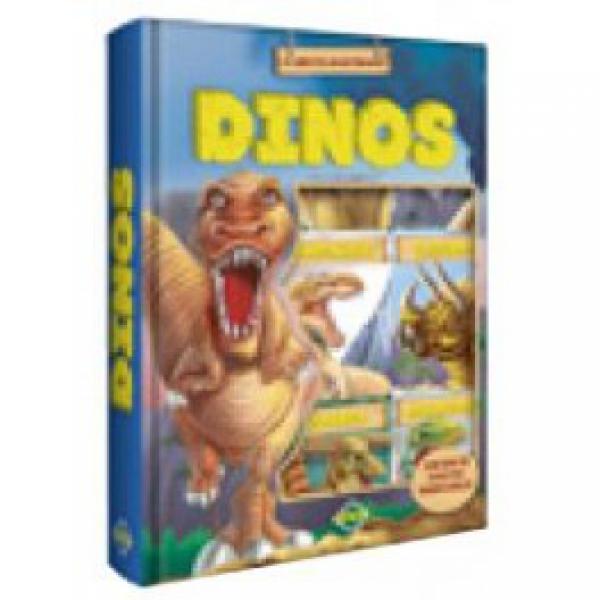 DINOS 6 LIBRITOS ACARTONADOS