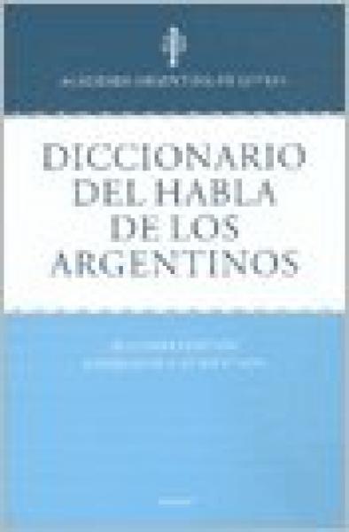 DICC.DEL HABLA DE LOS ARGENTINOS