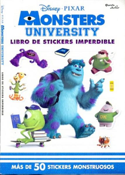 MONSTER UNIVERSITY - LIBRO DE STIKERS