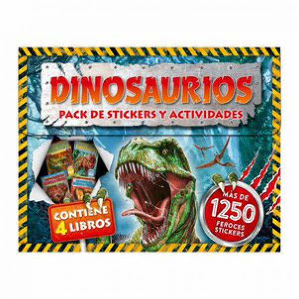 DINOSAURIOS - PACK DE STICKERS Y ACT...